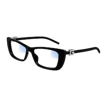 Gucci Gg 1681s 007 53 Kadın Cat Eye Siyah Kemik Mavi Işık Korumalı Gözlük Siyah