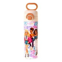 Wow Generation 520 Ml Music Desenli Lila Kız Çocuk Çelik Termos Matara Çift İçim Kilitli Kapak - W6047 Lila - Kırmızı