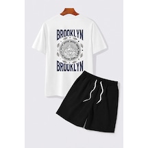 Alt/üst T-shirt Ve Şort Takımı Kod Alt168 Mavi