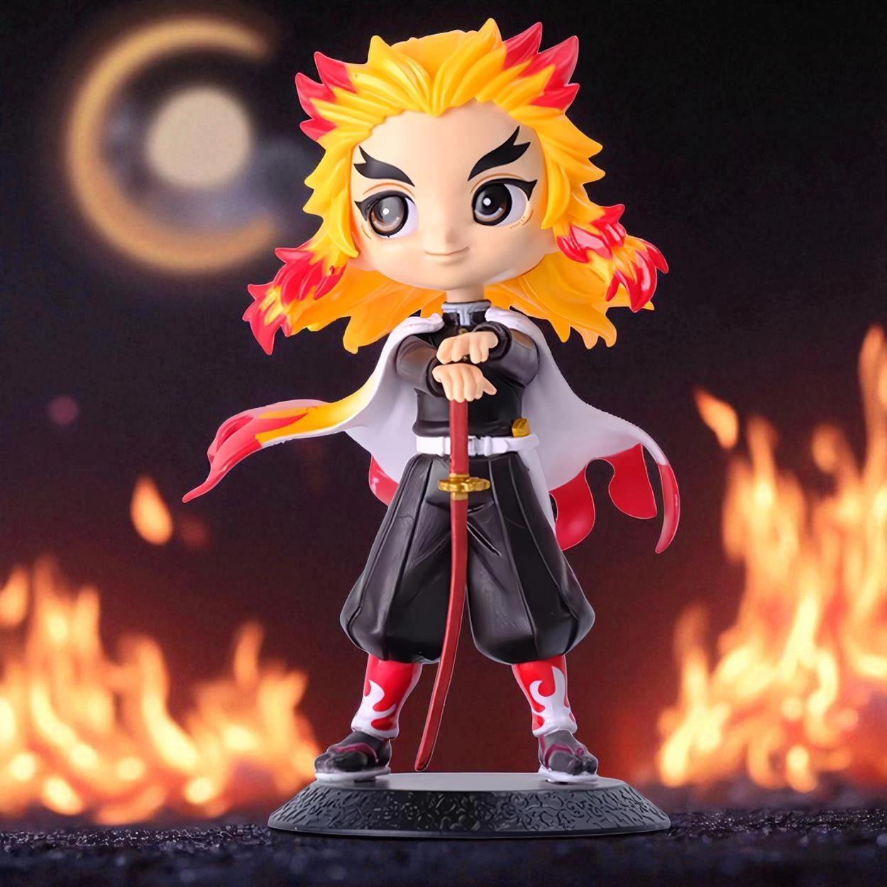 Demon Slayer Kimetsu No Yaiba Kyōjurō Rengoku Anime Karakter Figür Oyuncak Koleksiyonluk Biblo 15 Cm Demon Slayer