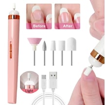 Manikür & Pedikür Set Pembe - Şarjlı C05-1