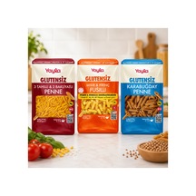 Doğal Glutensiz Vegan Diyet Makarna 3x400 Gr