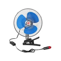 Araç Araba Tır Kamyon Mandallı 12v 6 İnç Vantilatör Fan Soğutucu