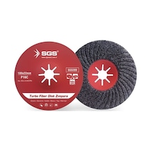 Sgs Turbo Fiber Disk Zımpara 180 Mm Sgs289