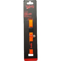 Tailpetz Cat Color Easy & Safety Lock Orange Ayarlanır Kedi Boyun