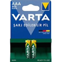 56703 1.2v 800 Mah Şarjlı Aaa İnce Kalem Pil 2'li Paket