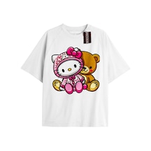 Adrift Oyuncak Ayı Ve Hello Kitty Beyaz
