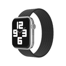Newface Apple Watch 38mm Ayarlı Solo Silikon Kordon - Siyah