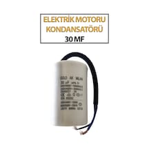 30 Mf Daimi Devre Kondansatörü Elektrikli Motor Kondansatörü 30 Mikrofarat