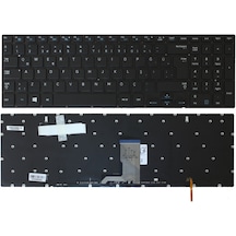 Samsung Np870Z5E-X02Tr Uyumlu Notebook Klavye (Siyah Işıklı Tr)
