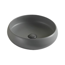 Ey-4760mg Mat Gri Tezgah Üstü Lavabo