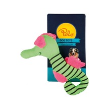 Polo Peluş Çizgili Deniz Atı Köpek Oyuncağı 18 CM