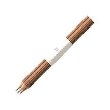 Graf Von Faber-Castell Ideal Kurşun Kalem Kahverengi 3 Adet 11863