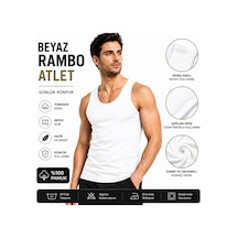 No Brand Rambo Atlet Beyaz Beyaz