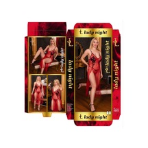 Gecelik Saten 2002 Çok Renkli