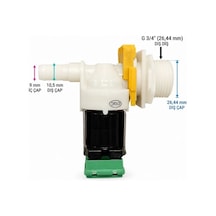 Bosch Siemens Çamaşır Makinesi Akış Sensörlü 2wx180 Doldurma Valfi 10010823 - 20015056 Hw01