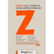 Zenith Adli Hakimlik Çıkmış Çözümlü Sorular / Kolektif