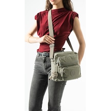 571 Collections Ultra Hafif, Çok Cepli , Çok Bölmeli Çapraz Askılı Postacı Çanta Spor, Seyahat, Gündelik Vizon Model: 571-6u