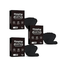 Yenı Ağız Bandı Solunum Şeritleri Uyku Anti-horlama Ağız Bandı Şeritleri Horlama Bandı Yamalar İçin Ekstra Mukavemetli Ağız Çıkartmalar Kahverengi