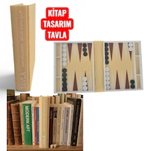 Tavla Seti Kitap Tasarım Hediyelik