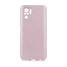 Zore Poco M5s Kılıf Nvth Premier Silikon Kapak - Rose Gold