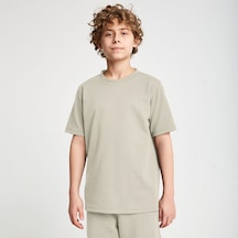Lescon Sarı Çocuk Kısa Kol T-shirt 25s-3260-25n