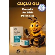 Har-bee Bal, Propolis, Arı Sütü, Polen Karışımı 220gr. %100 Doğal