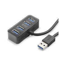 Usb Type-c 3.1 Gen1 Hub 4 Port 5 Gbps Siyah Hdx7055 Evimdeyokyok
