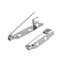 Metal Broş Iğnesi Yaka Iğnesi Alt Aparat 50 Li 3 Cm