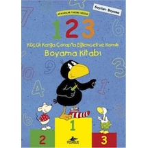 1-2-3 Küçük Karga Çorap'la Eğlenceli ve Komik Boyama Kitabı - Nele Moost -  Annet Rudolph - Pegasus