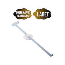 Düşer Kapak Mekanizması Makası Beyaz Bar Makası Beyaz 1 Adet Beyaz