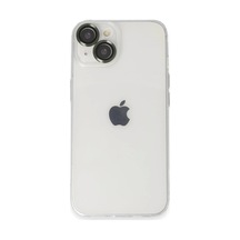 İphone 14 Kılıf Luko Lens Silikon - Yeşil