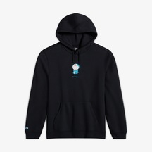 Converse X Doraemon Unisex Siyah Hoodie10028895