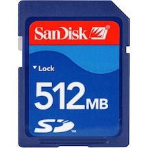 Sandisk 512 Mb Sd Hafıza Kartı Standart Sd Kart