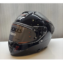 Axxıs Kask Hawk Evo Sv Solıd A1 Parlak Siyah