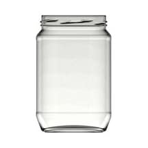 Cam Kavanoz Metal Kapaklı 720 Ml 120 Adet