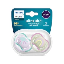 Ultra Air Emzik 0-6 Ay, 2'li Paket, Kız 3 Adet