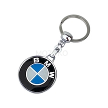 Yüksek Kaliteli Bmw Logolu Damla Baskılı Araç Anahtarlık, Çift Yönlü Logo, Hediyelik Anahtarlık