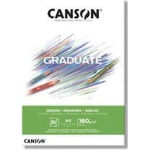 Canson Graduate Drawing Çizim Defteri 160G 30 Yaprak A5