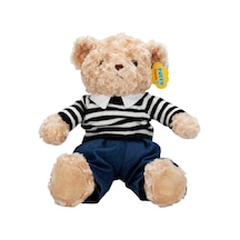 4807 Kıyafetli Peluş Ayı Teddy Bear 37 Cm -sunman Çok Renkli