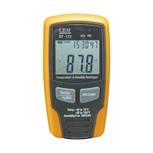 Cem Dt172 Sıcaklık Ve Nem Kayıt Cihazı Datalogger