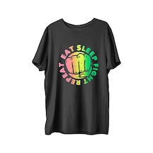 Top Glory Eatsleepx Baskılı Penye Boks Sporcu T-Shirt (532149976)