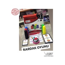 Bardak Oyunu. Pratik Renkli Bardaklar. Akıl ve Zeka Oyunu