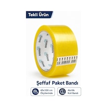 Rasyonel Akrilik Koli Bandı 45x100 Mt 1 Adet