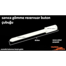 Sanıca Gömme Rezervuar Buton Vidası Ayar Çubuğu