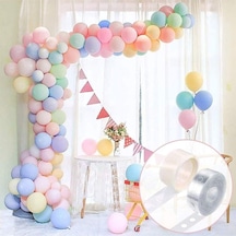 Makaron Karışık Balon 30 Adet Karışık Renk Soft Pastel Balon Genel