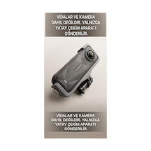 Insta360 X5 Yatay Çekim Aparatı Siyah