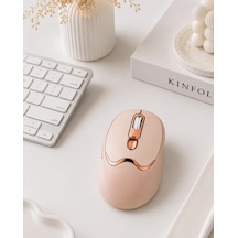 Sessiz Tıklama Özellikli Şarjlı Kablosuz Mouse Çoklu Cihaz Uyumlu 27516666