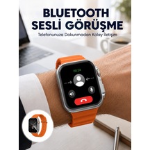 Mey İthalat 2025 Model Gelişmiş Özellikli Nabız Sensörlü Spor Takibi Yapabilen Titreşimli Saat Yeni Nesil