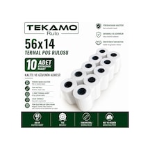 56x14 Termal Pos Yazarkasa Rulosu 10 Adet 1 Paket